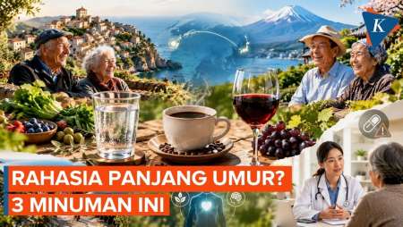 Ingin Panjang Umur? Ini 3 Minuman Yang Banyak Diminum Warga Blue Zones