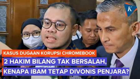 Eks Konsultan Nadiem Divonis 4 Tahun Penjara, Dissenting Opinion 2 Hakim Jadi Peluru Banding
