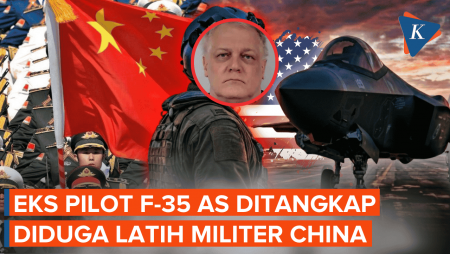 Eks Pilot F-35 AS Ditangkap, Dituduh "Berkhianat" Latih Militer China