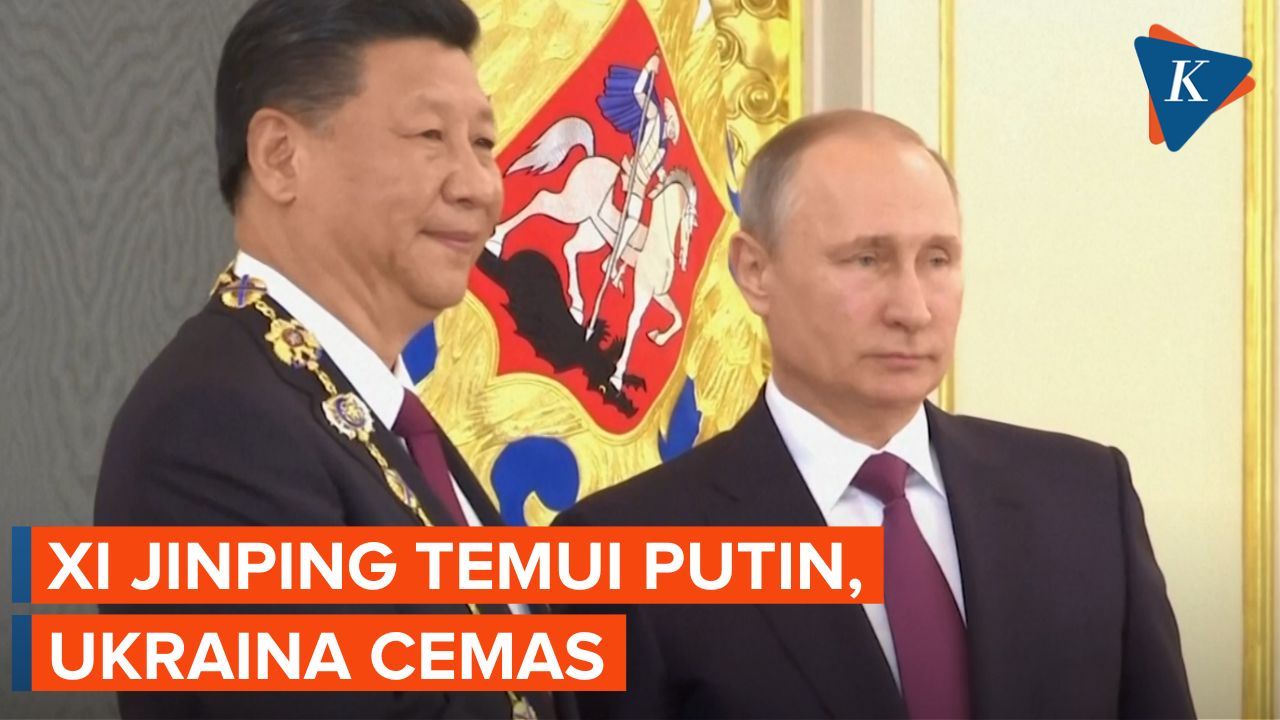 Kekhawatiran Ukraina Saat Xi Jinping Temui Putin