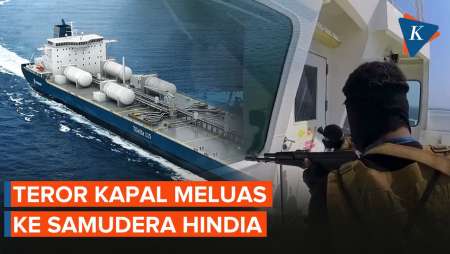 Kapal Tanker Jepang Diserang Drone di Samudra Hindia, Pentagon Tuding Iran Biang Keroknya