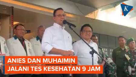 Anies dan Muhaimin Selesai Jalani Pemeriksaan Kesehatan