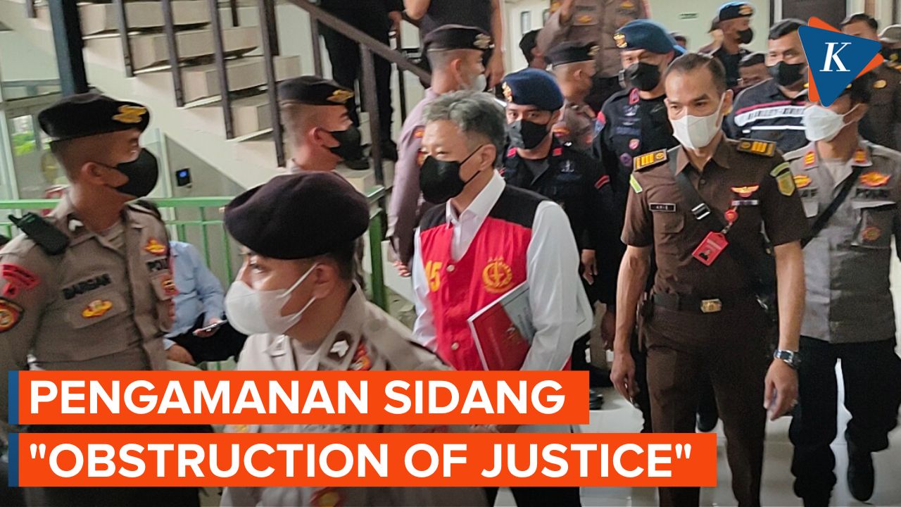 Polisi Jaga Ketat Sidang Obstruction of Justice Kasus Pembunuhan Brigadir J