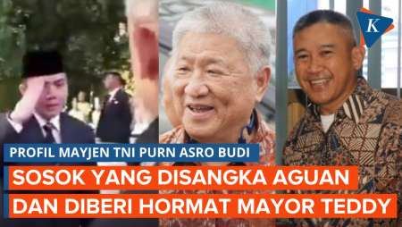 Profil Mayjen TNI Purn Asro Budi, Sosok yang Disangka Aguan dan Diberi Hormat Mayor Teddy