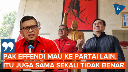 PDI-P Bantah Effendi Simbolon Pindah Partai