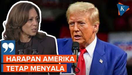 Akui Kalah dari Donald Trump di Pilpres AS, Kamala Harris Optimis Harapan Amerika Tetap Bersinar