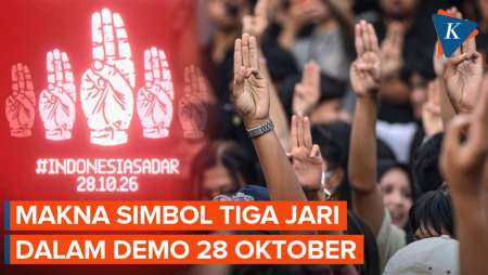 Apa Makna Simbol Tiga Jari Yang Viral Di Medsos Saat Demo 28 Oktober?
