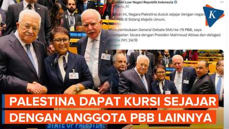 Menlu Retno Marsudi Ungkap Tahun Ini Palestina Duduk Sejajar dengan Anggota PBB