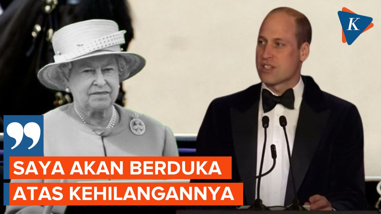 Pangeran William Ungkap Kesedihan Mengenang Kebijaksanaan Ratu Elizabeth II