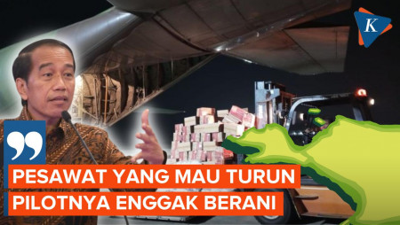 Jokowi Sebut Pesawat Bantuan Pangan Takut Mendarat di Papua, Minta TNI Kawal