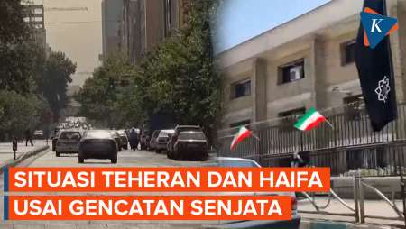 Warga Teheran dan Haifa Tunjukkan Situasi Kota Setelah Gencatan Senjata Israel-Iran