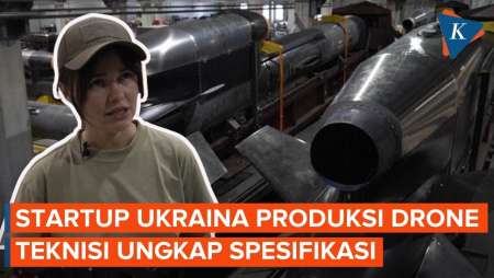 Penampakan Startup Ukraina Produksi Drone, Teknisi Bocorkan Spesifikasi