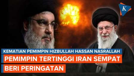 Pemimpin Tertinggi Iran Sempat Peringatkan Nasrallah, Ungkap Penyusupan Israel