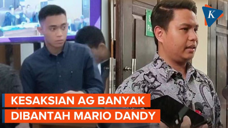 Mario Dandy Bantah Kesaksian AG di Sidang Kasus Penganiayaan David Ozora