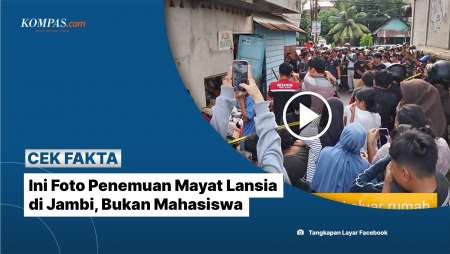 [Klarifikasi] Ini Foto Penemuan Mayat Lansia Di Jambi, Bukan Mahasiswa