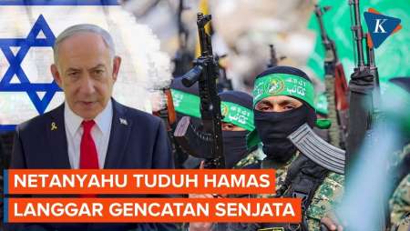 Netanyahu Tuding Hamas Langgar Gencatan Senjata Saat Serangan Israel Tewaskan 24 Warga Gaza