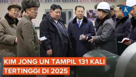 Kim Jong Un Catat Rekor Tertinggi Muncul Di Publik Sepanjang 2025