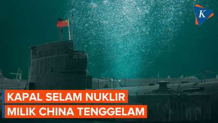 AS Sebut Kapal Selam Bertenaga Nuklir China Tenggelam