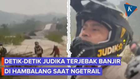 Sedang Ngetrail Di Sentul, Judika Malah Terjebak Banjir