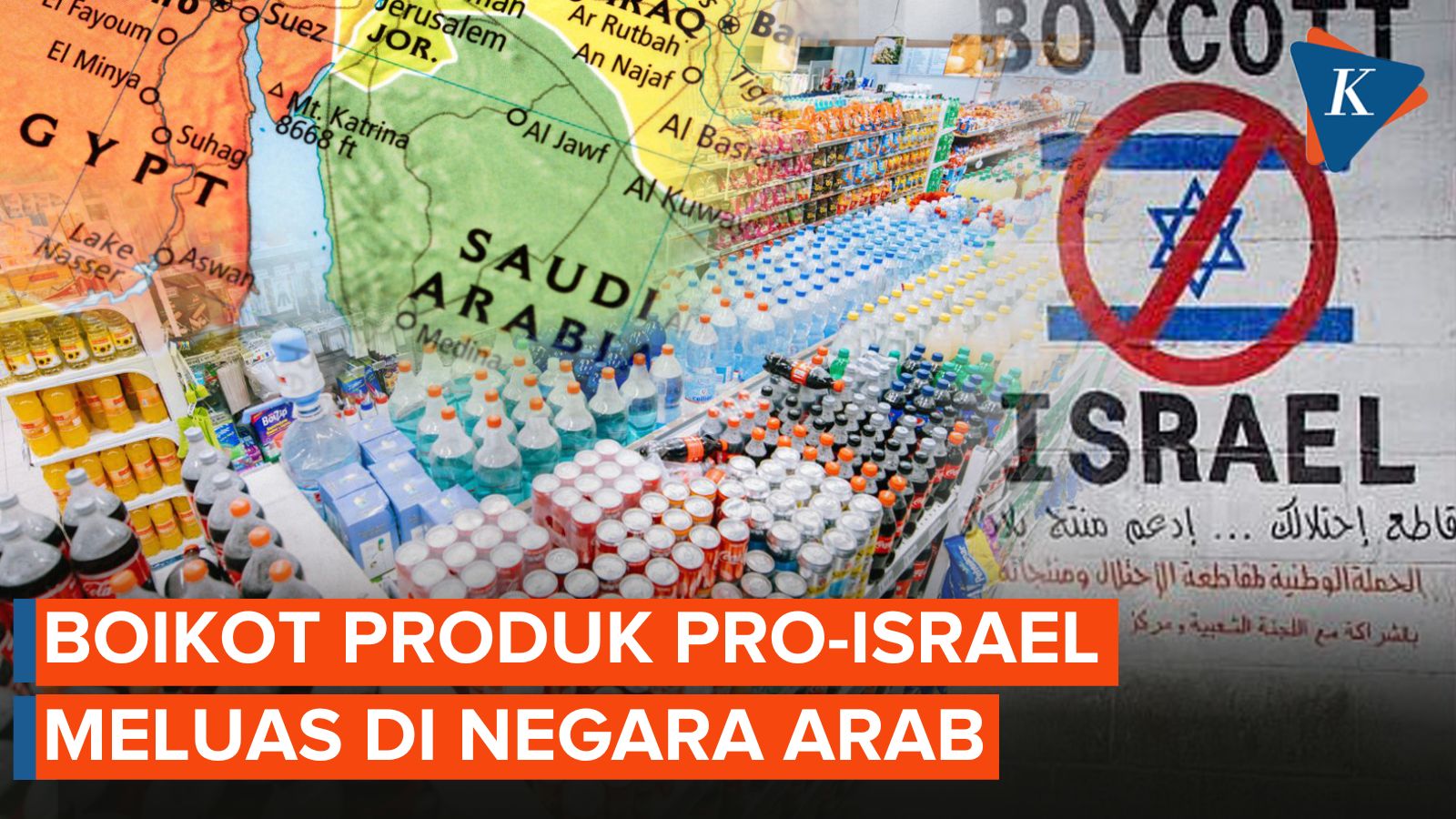 Boikot Produk-produk Pro-Israel Meluas Di Negara-Negara Arab