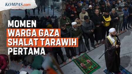 Suasana Tarawih Di Gaza Dan Tepi Barat, Palestina Sambut Ramadhan "Dibayangi" Senjata Israel