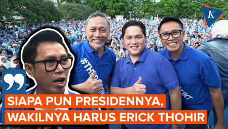 PAN Tegaskan Dorong Erick Thohir Cawapres, Siapa pun Presidennya