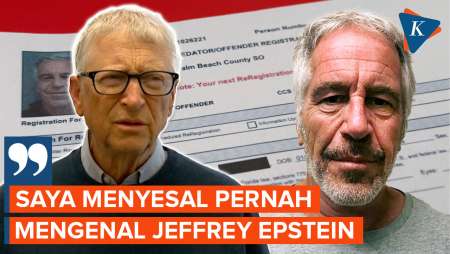 Sebut Email Epstein Palsu, Bill Gates: Saya Menyesal Pernah Mengenalnya