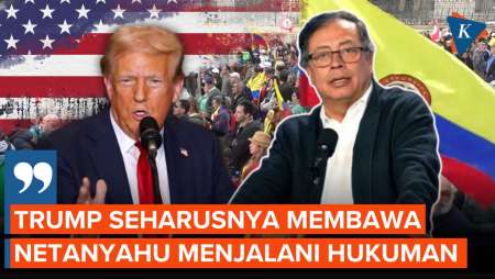 [FULL] Pidato Presiden Kolombia Usai Telepon Trump, Senggol Netanyahu
