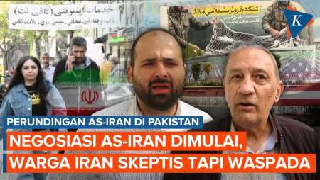 Perundingan AS-Iran di Pakistan Dimulai, Warga Teheran Pesimis
