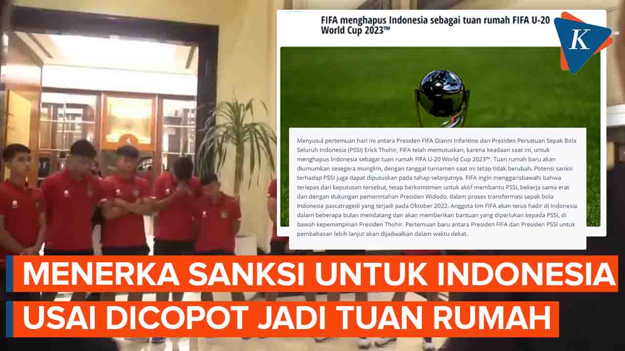 Efek Domino Buntut Pencopotan Indonesia Sebagai Tuan Rumah Piala Dunia U20