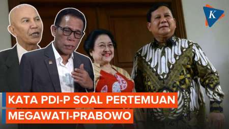 PDI-P soal Pertemuan Megawati-Prabowo: Buat Suasana Adem, Bukan Bagi-bagi Kekuasaan