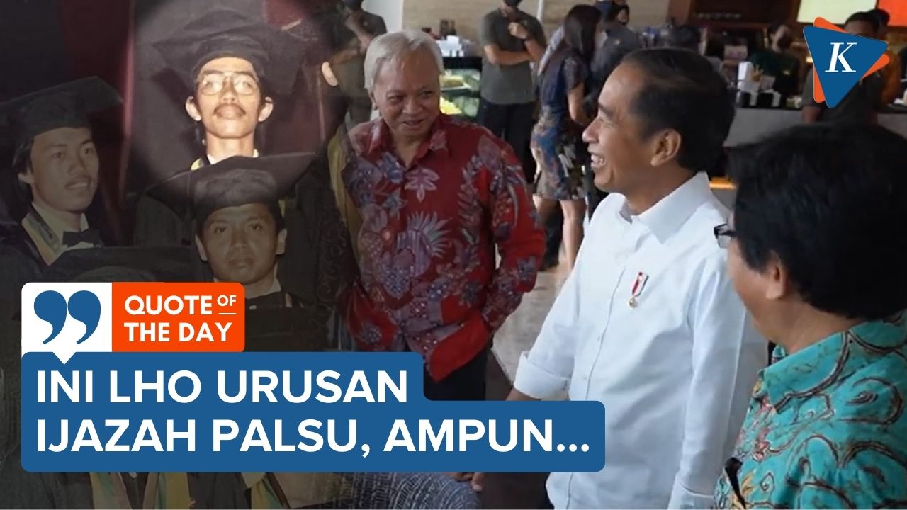 Temui Teman Kuliah, Jokowi Tertawakan Isu Ijazah Palsu