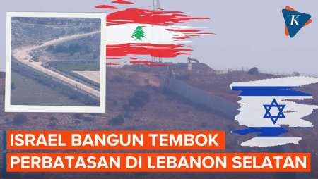Israel Bangun Tembok Pembatas Baru Di Lebanon, Warga Khawatir Tanahnya Dirampas