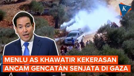 Menlu AS Khawatir Kekerasan Di Tepi Barat Ancam Gencatan Senjata Di Gaza