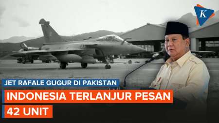 Jet Tempur Rafale yang Ditembak Jatuh Pakistan, Indonesia Sudah Pesan 42 Unit