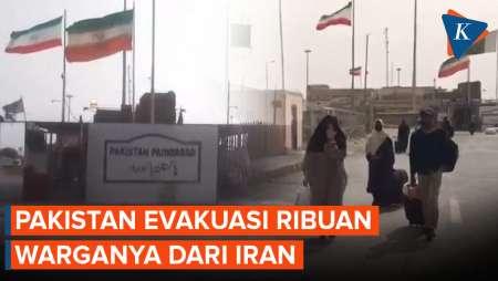 Hindari Serangan Israel, Ribuan Orang Pakistan Dievakuasi dari Iran