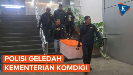 Kantor Kementerian Komdigi Digeledah Terkait Judi Online