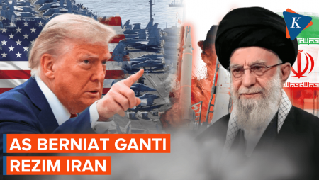 AS Berniat Ganti Rezim Iran Usai Kirim Kapal Induk USS Gerald R Ford Ke Timur Tengah