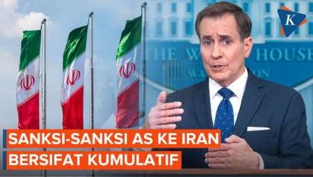AS: Sanksi ke Iran Berlanjut dan Bersifat Kumulatif