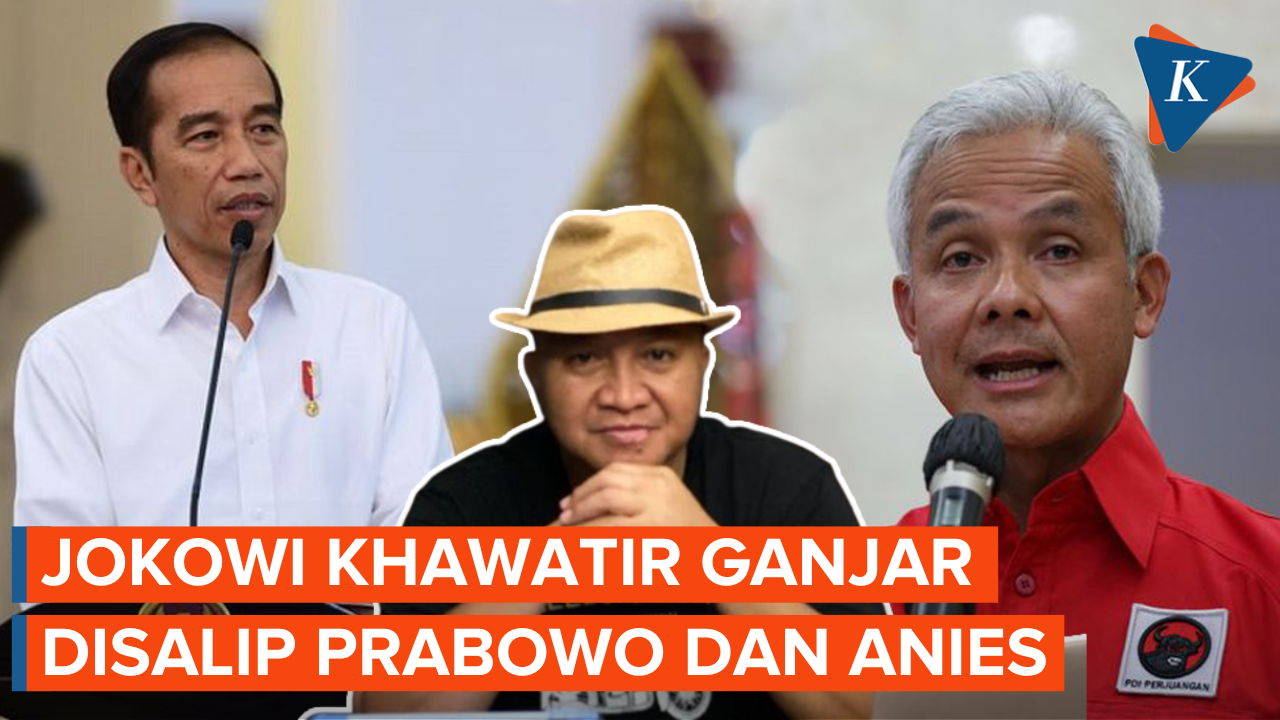 Pengamat Sebut Jokowi Khawatir Ganjar Disalip Prabowo dan Anies
