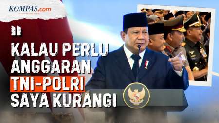 [FULL] Prabowo Naikkan Gaji Hakim, Berkelakar Kurangi Anggaran TNI-Polri, Panglima-Kapolri Tertawa
