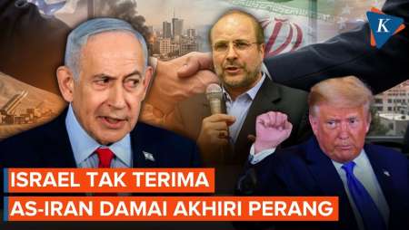 Israel Murka! AS-Iran Akhiri Perang Tanpa Tel Aviv