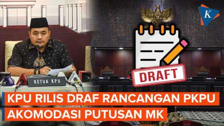 KPU Rilis Draf Rancangan PKPU Akomodasi Putusan MK