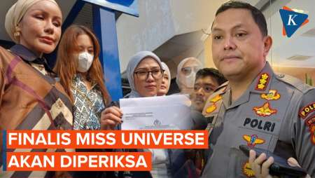 Finalis Miss Universe Indonesia Akan Diperiksa Polisi