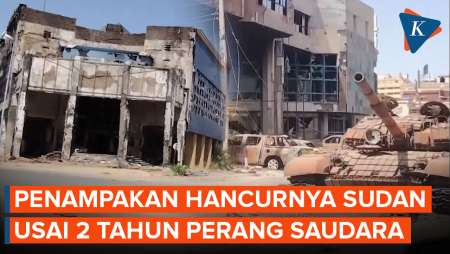 Penampakan Kehancuran di Sudan Usai 2 Tahun Dilanda Perang Saudara