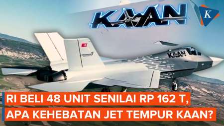 Diborong Indonesia Rp 162 Triliun, Sehebat Apa Jet Tempur KAAN Buatan Turkiye?