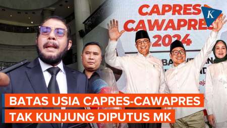 Batas Usia Capres-Cawapres Tak Kunjung Diputus, Ketua MK: Kan Baru 3 Oktober