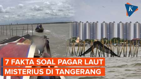 7 Fakta Pagar Misterius di Laut Tangerang, Ditemukan Sejak Agustus 2024