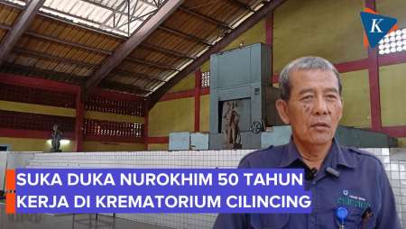 Kisah Nurokhim 50 Tahun Bekerja di Krematorium Cilincing