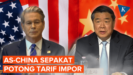 Perang Dagang Mereda, AS-China Sepakat Pemotongan Tarif